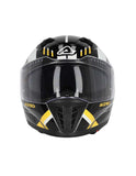 ACERBIS - CAPACETE X-WAY GRAPHIC NERO/GIALLO