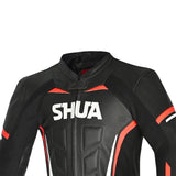 SHUA - Macacão Infinity Man 2 PC Preto/Vermelho