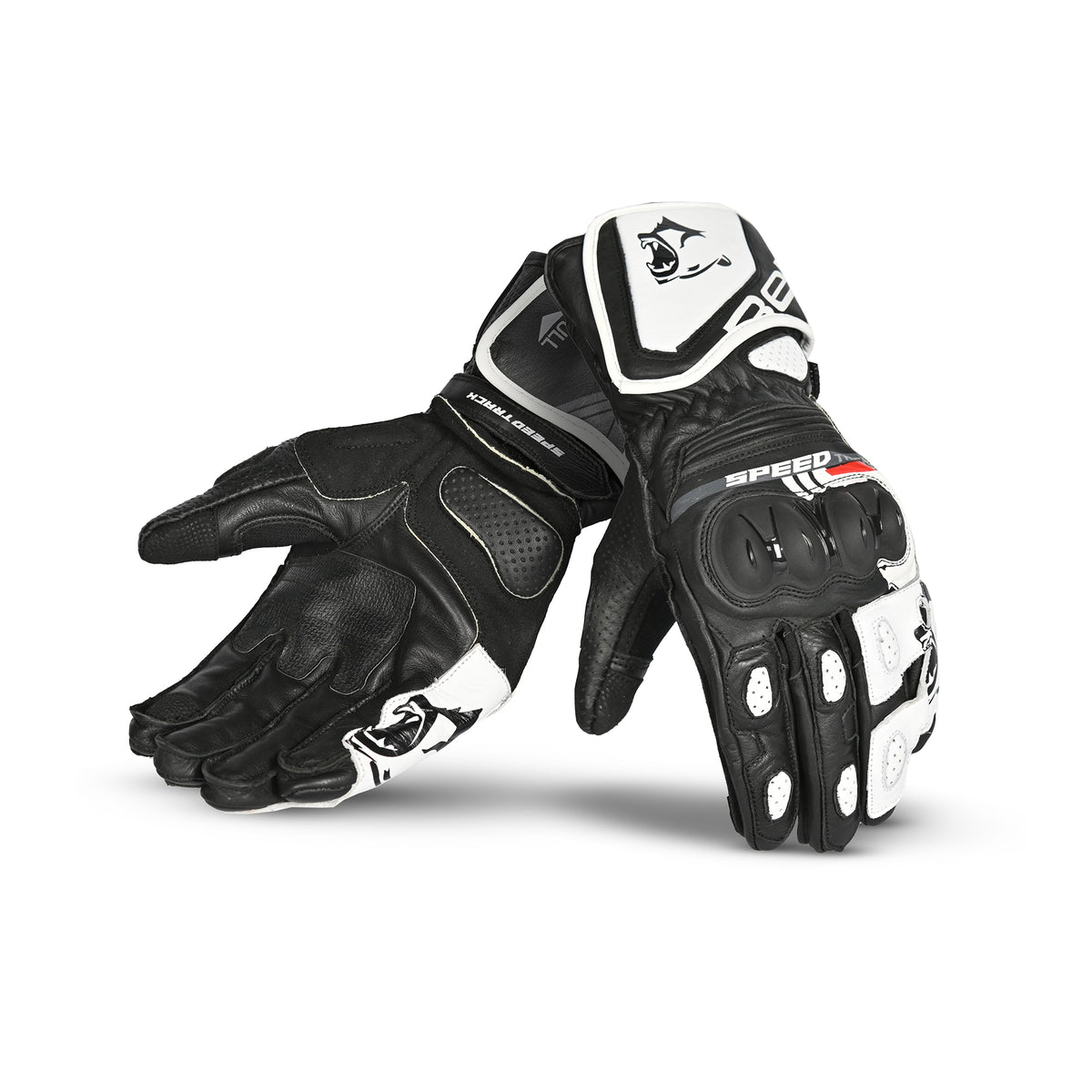 BELA Guantes Lemox Racing Man Negro/Blanco