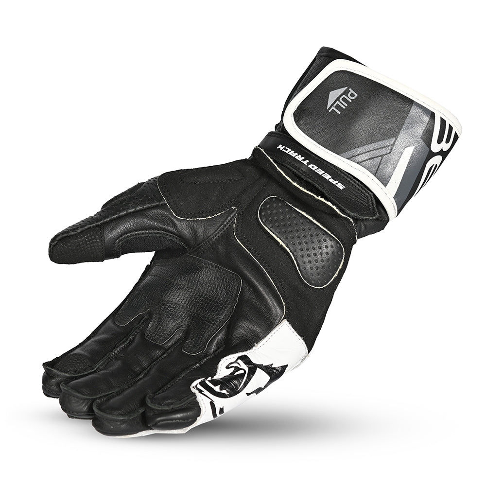 BELA Guantes Lemox Racing Man Negro/Blanco