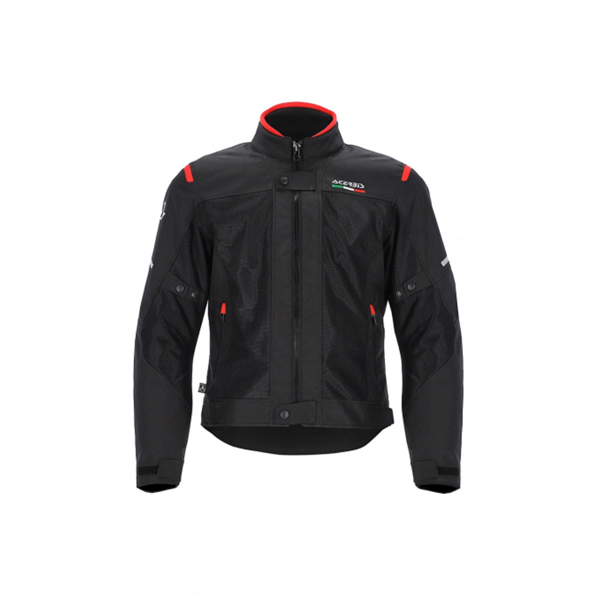 ACERBIS - CHAQUETA CE ON ROAD RUBY NERO/ROSSO