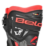 BELA Botas Air Rider GP-1 Racing Boot Negro/Gris/Rojo