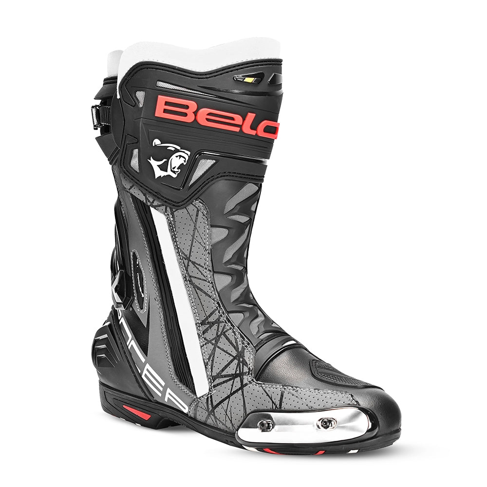 BELA - Botas AIR RIDER GP-1 RACING BOOT Negro/Gris