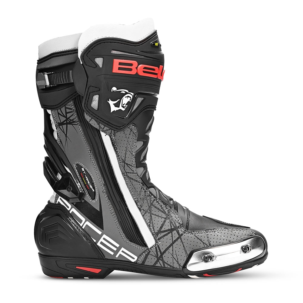 BELA - Botas AIR RIDER GP-1 RACING BOOT Negro/Gris