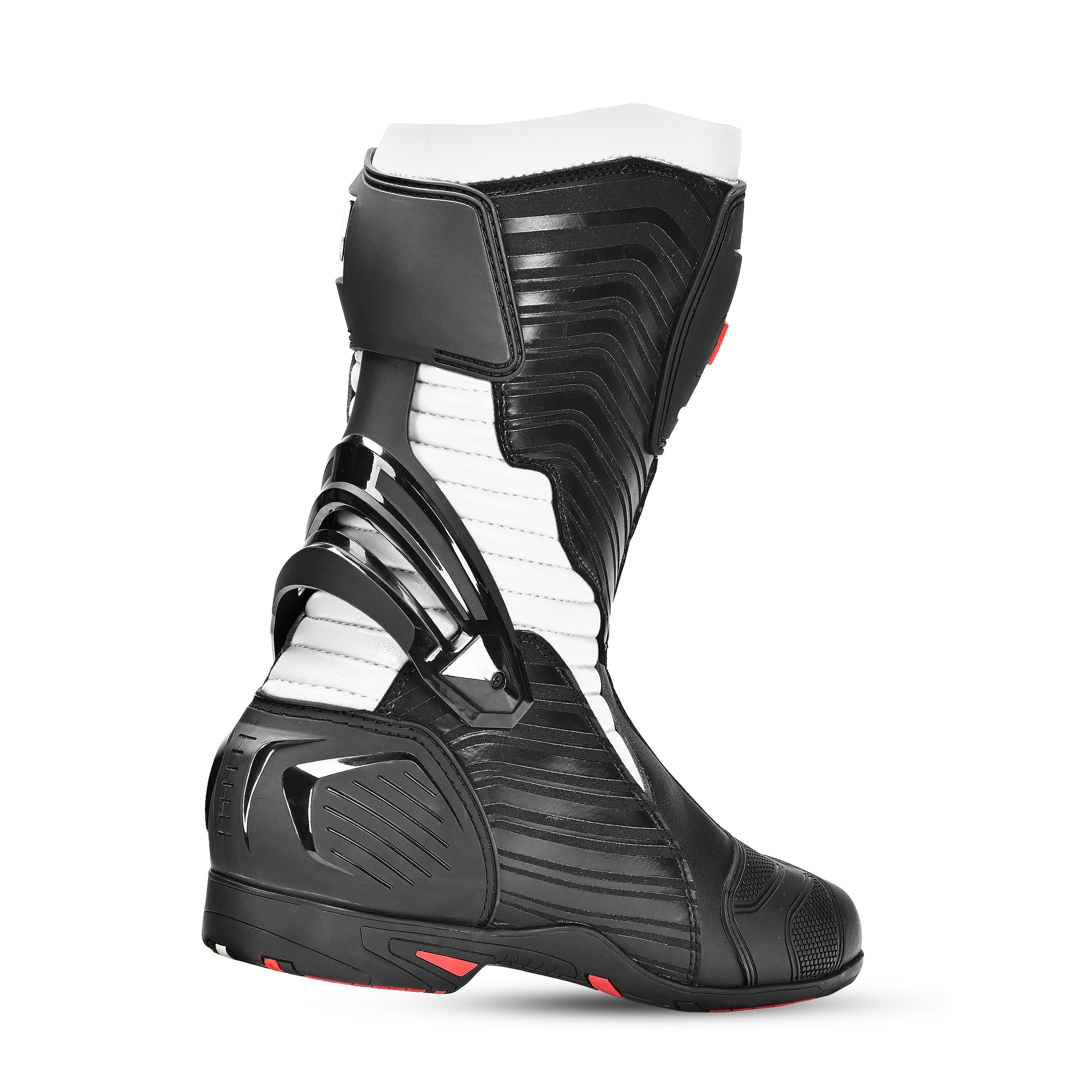 BELA Botas Air Rider GP-1 Racing Boot Negro/Blanco