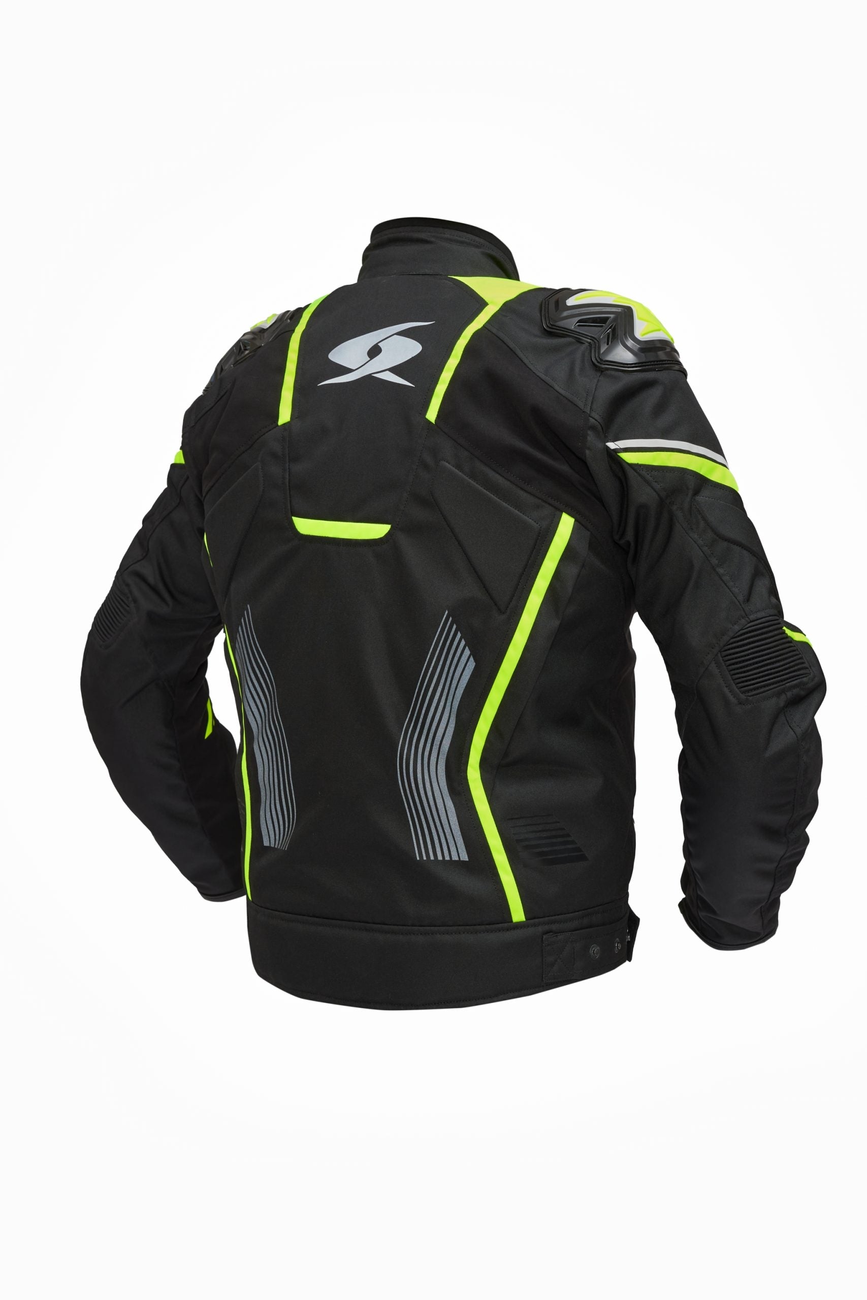 SPYKE - ARAGON GT DRY TECNO JACKET BLACK/FLUO YELLOW