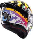 AGV CASCO K1 S BEZZECCHI 2023 AMARI/NEG/MORADO