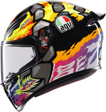 AGV CASCO K1 S BEZZECCHI 2023 AMARI/NEG/MORADO