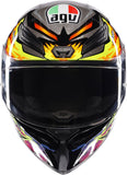 AGV CASCO K1 S BEZZECCHI 2023 AMARI/NEG/MORADO