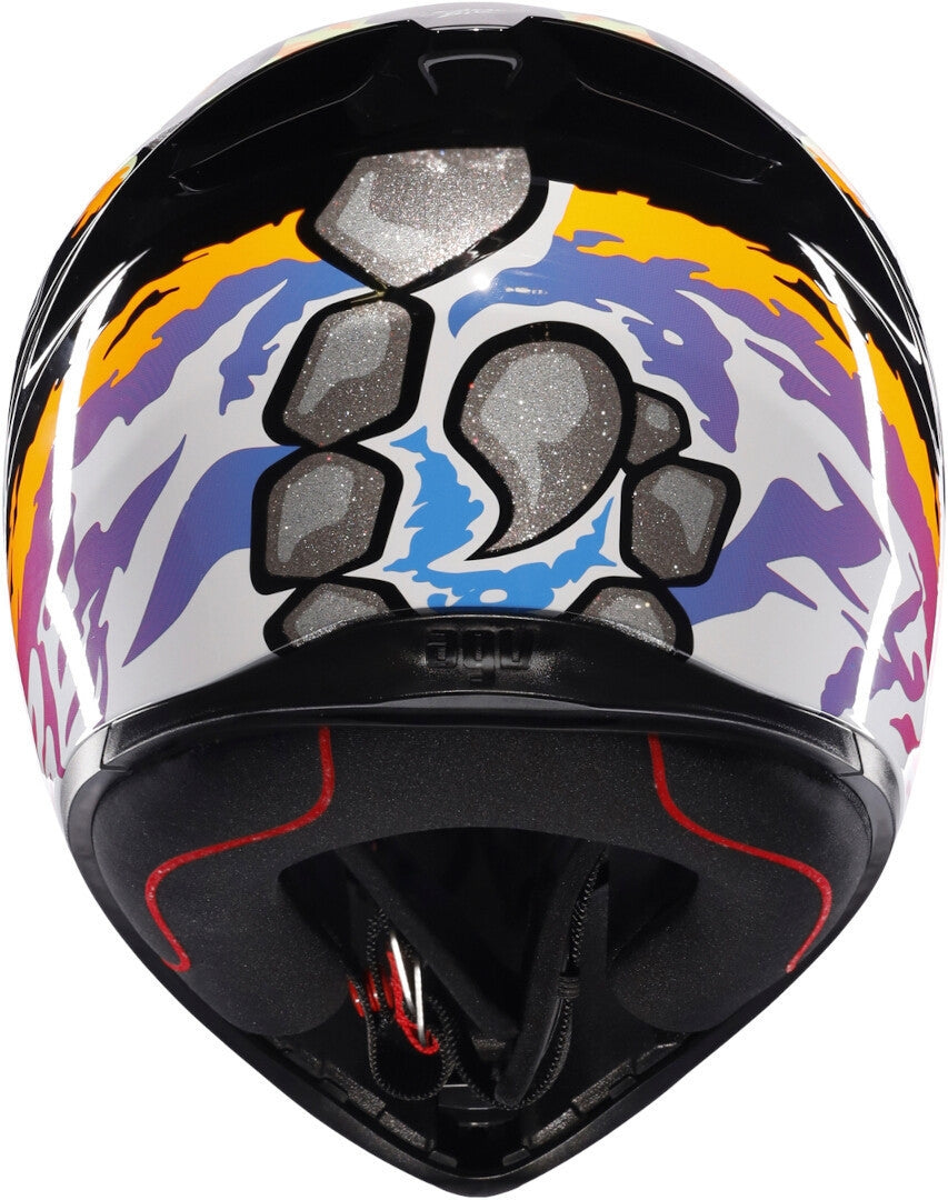 AGV CASCO K1 S BEZZECCHI 2023 AMARI/NEG/MORADO