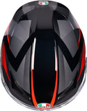 AGV CASCO K3 STRIGA NEGRO/GRIS/ROJO - SECURTEX MOTOR S.L (t/a MaximoMoto)