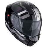 SCORPION EXO-930 EVO ARDENS CASCO MODULAR NEGRO CAMALEÓN - CASCO