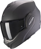 SCORPION EXO TECH EVO SOLID CASCO DE MOTO MODULAR MATT ANTHRACITE - CASCO