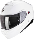SCORPION EXO 930 EVO SOLID INTEGRAL ABATIBLE MOTOCICLETA CASCO BLANCO - CASCO