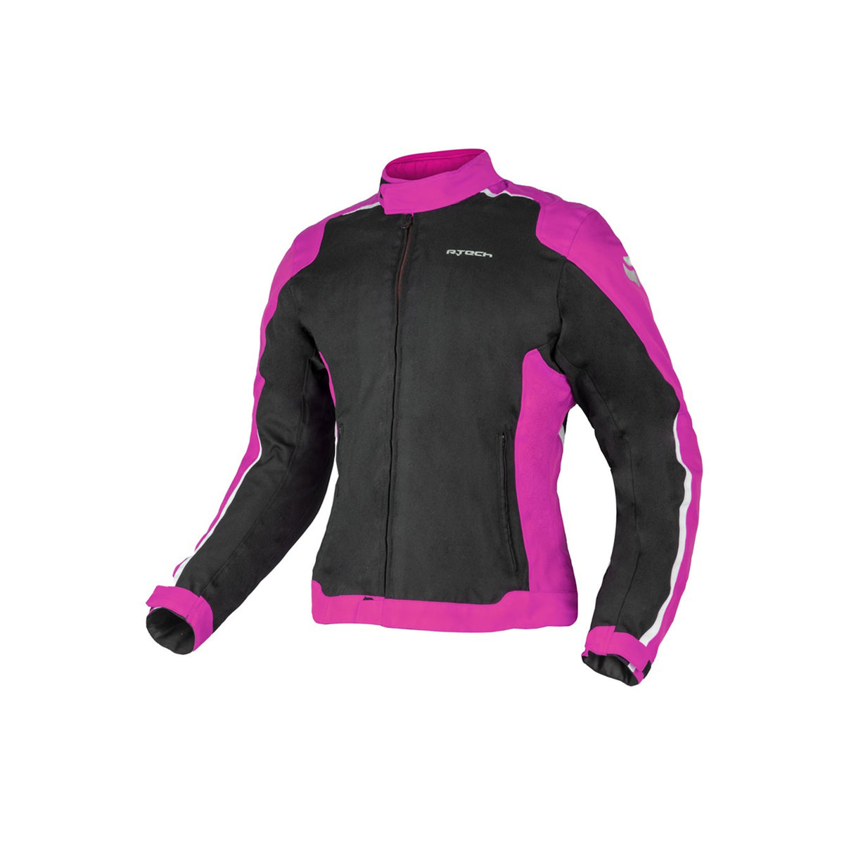 R-TECH - Chaqueta Textil Motril Lady Negro/Rosa