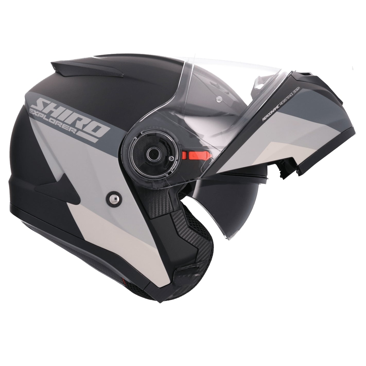 SHIRO CASCO EXPLORER MAVERICK TITANIUM MATE