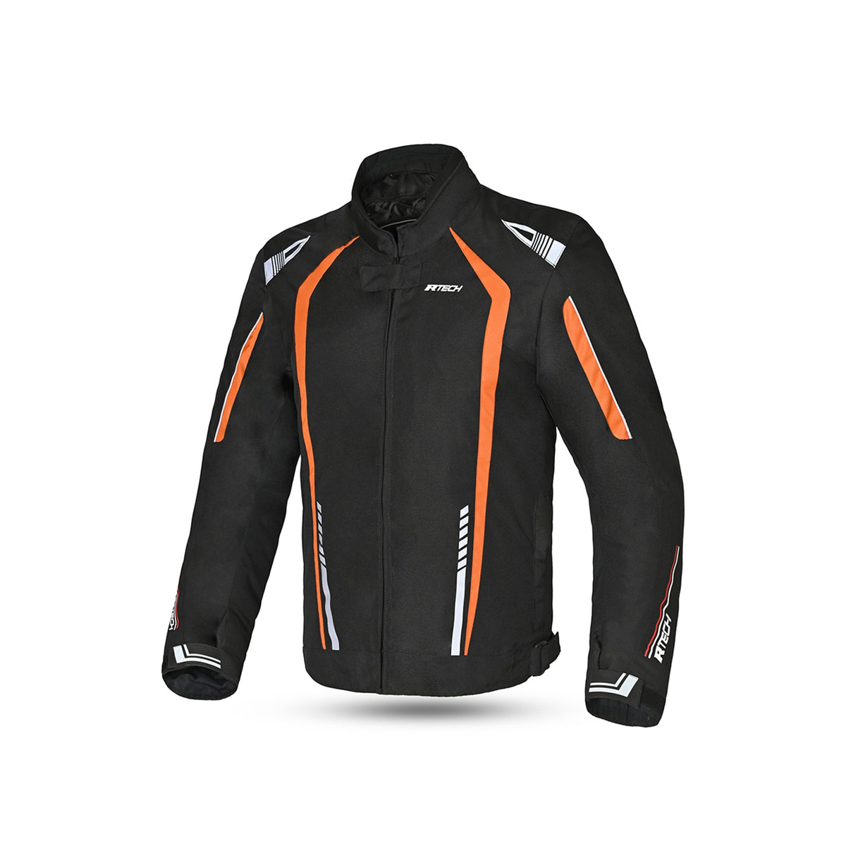 R-TECH CHAQUETA TEXTIL MARSHAL NEGRO/NARANJA