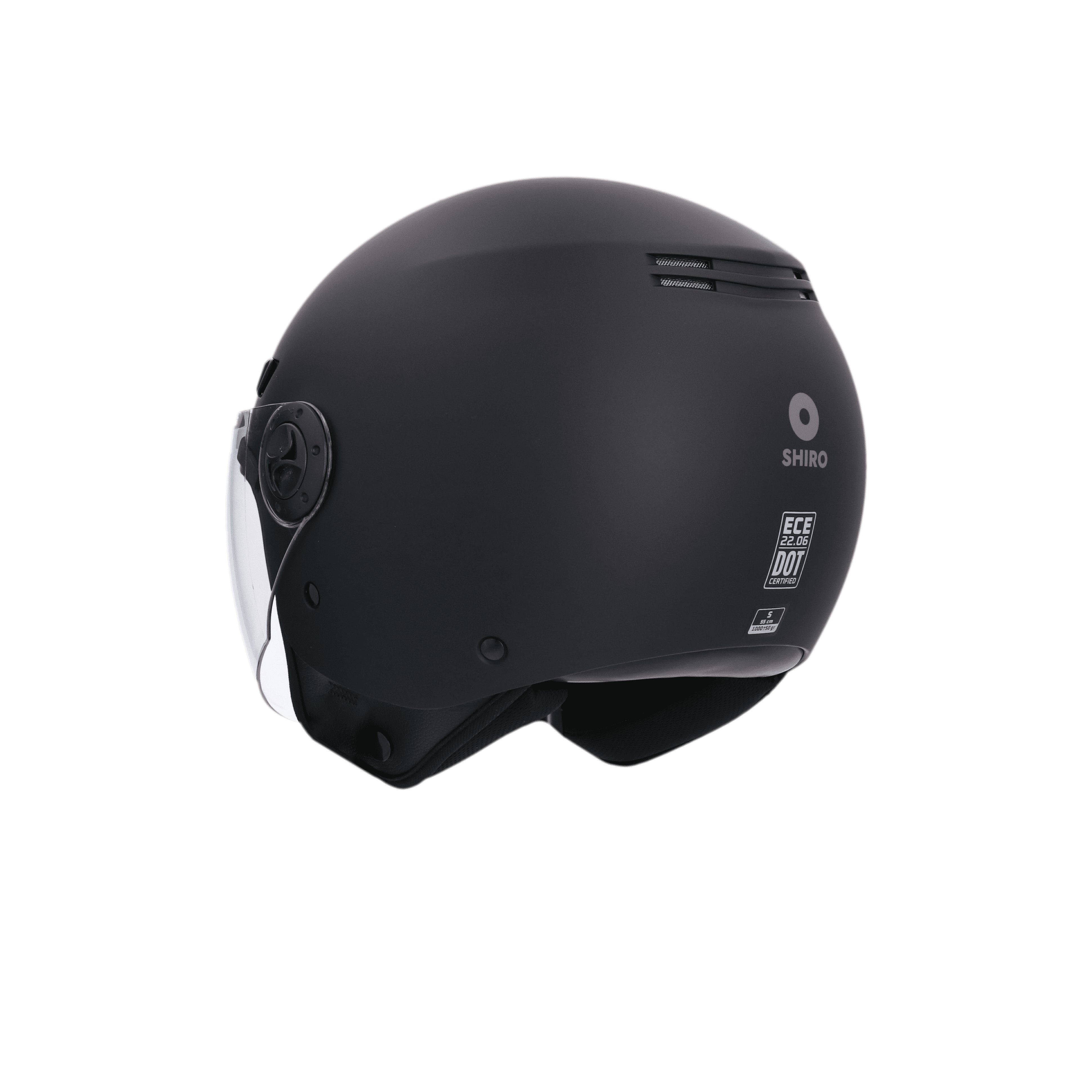 SHIRO CASCO SH-62 KIOTO MONOCOLOR NG MATE