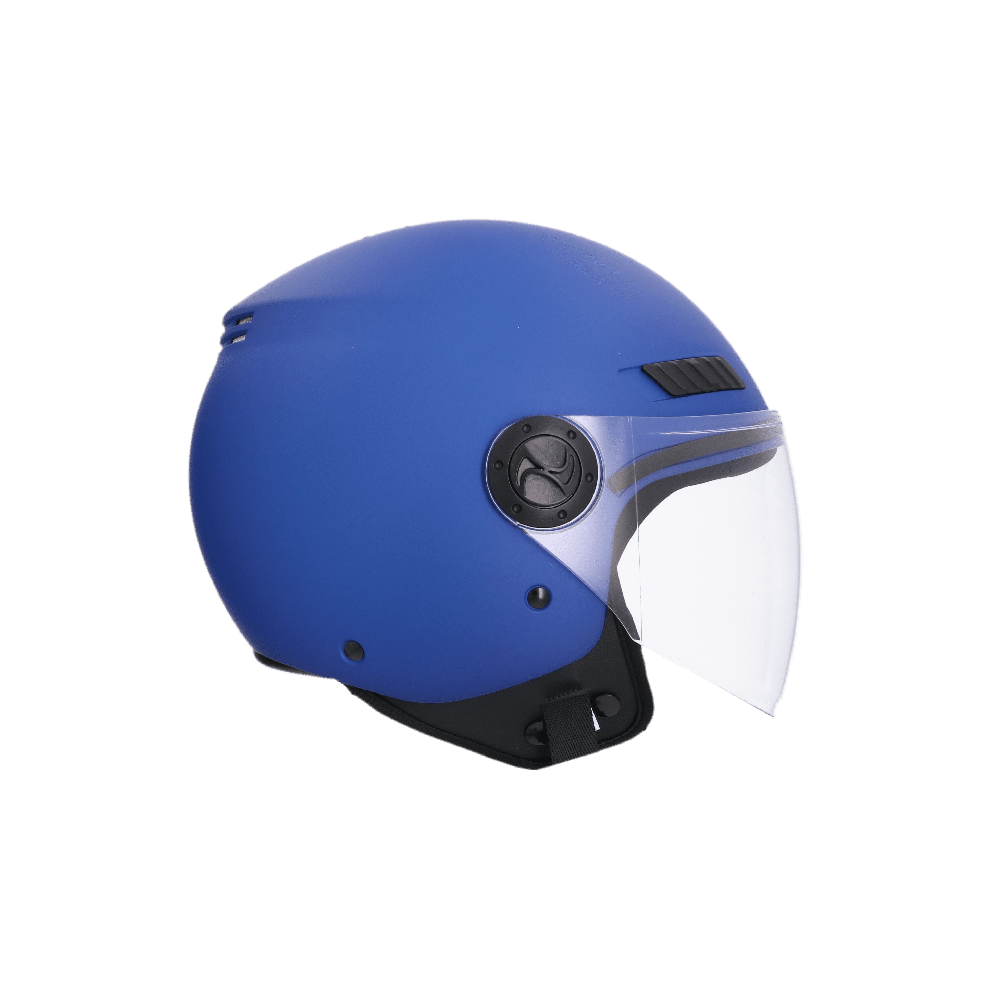 SHIRO CASCO SH-62 KIOTO MONOCOLOR AZUL MATE