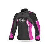 BELA - Chaqueta Textil Elanur Lady Negro/Antracita/Rosa