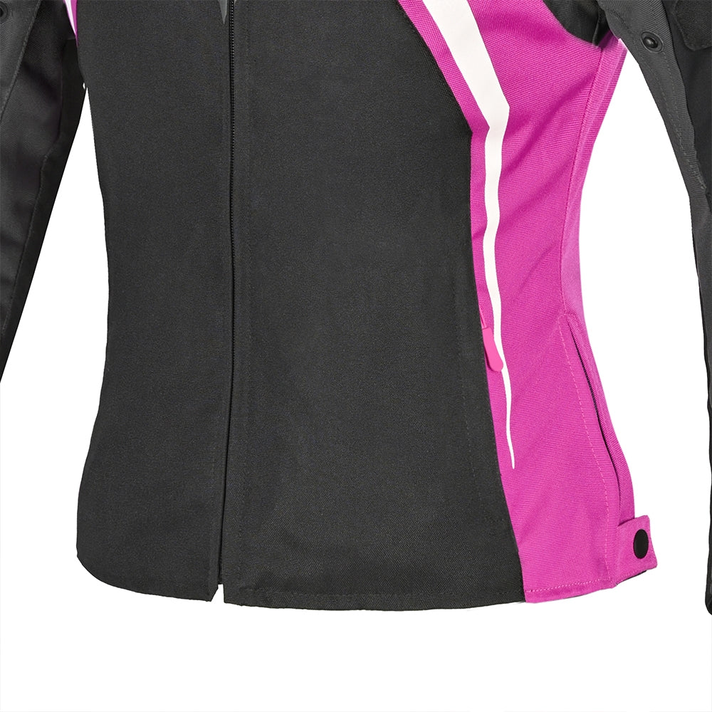 BELA - Chaqueta Textil Elanur Lady Negro/Antracita/Rosa