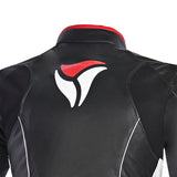 R-TECH - Casaco Tom Rider Lady Preto/Branco/Vermelho 