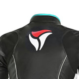 R-TECH - Casaco Tom Rider Lady Preto/Branco/Turquisa 