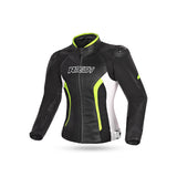 R-TECH - Casaco Tom Rider Lady Preto/Amarelo Farinha 