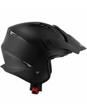 KAPPA KV45 Trial Basic Clásico Jet Casco Ligero Negro Mate - CASCO