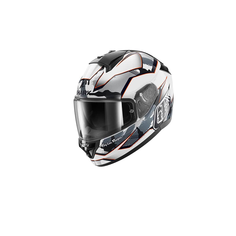 SHARK CASCOS RIDILL 2 MATRIX CAMO Blanco Plata Rojo