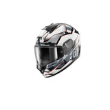 SHARK CASCOS RIDILL 2 MATRIX CAMO Blanco Plata Rojo