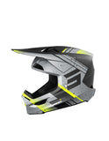 CASCO FURIOUS MIRAGE GREY_NEON_YELLOW_MATT XS