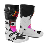 SHOT RACE 8 BOTAS DE MOTOCROSS BLANCO/ROSA - 39