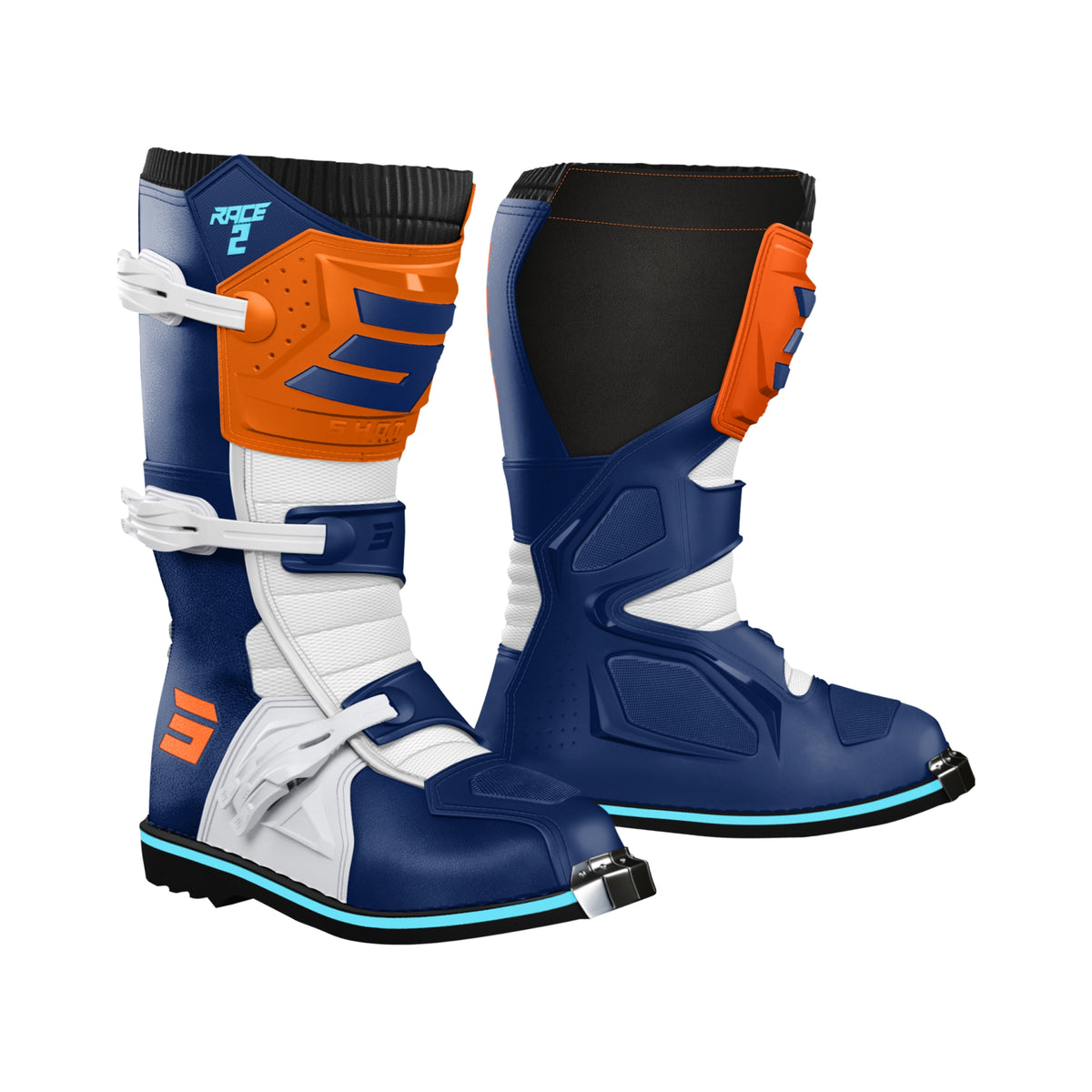 BOTAS SHOT RACE 2 KID BLUE_ORANGE 30