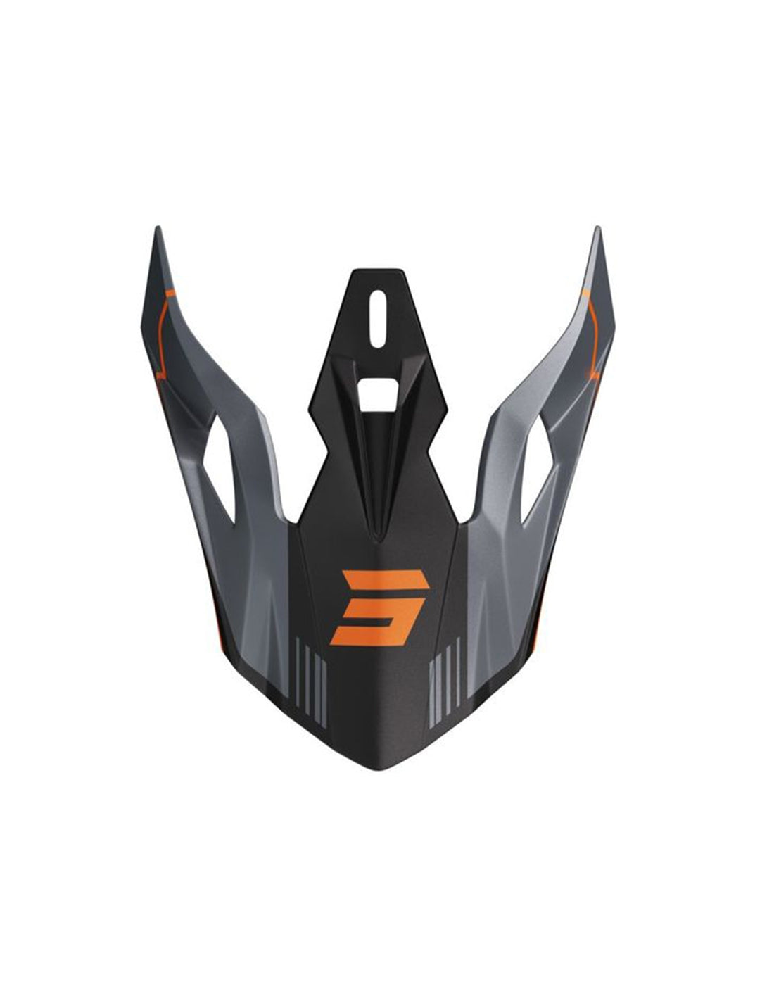 SHOT PULSE VISERA LINES BLACK_ORANGE_MATT