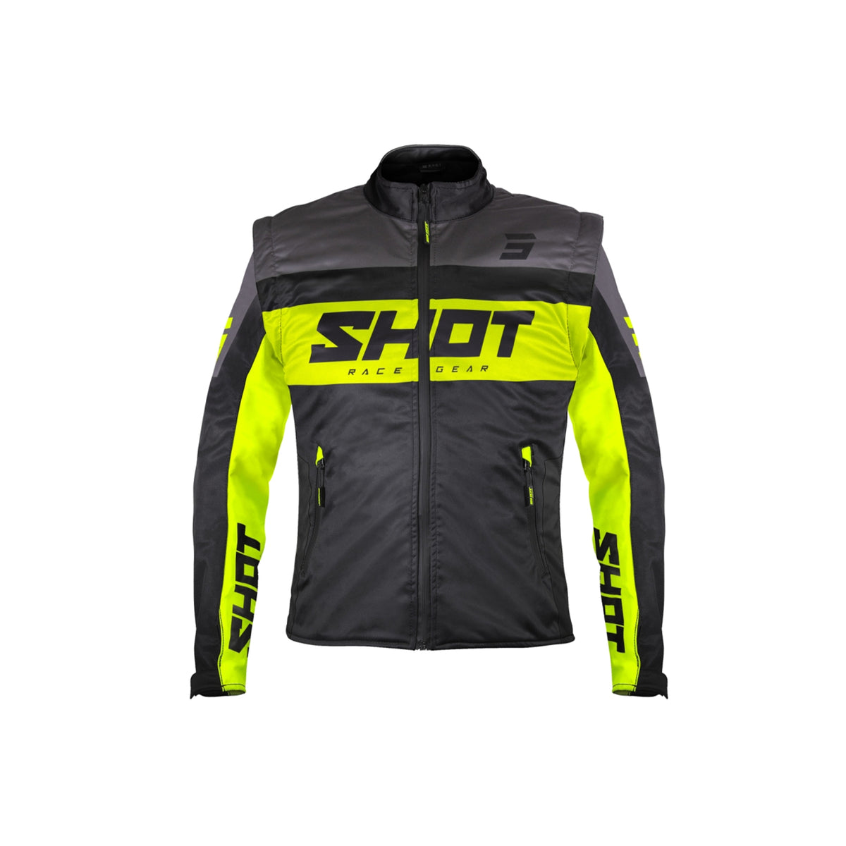 SOFTSHELL SHOT LITE BLACK_NEON_YELLOW S