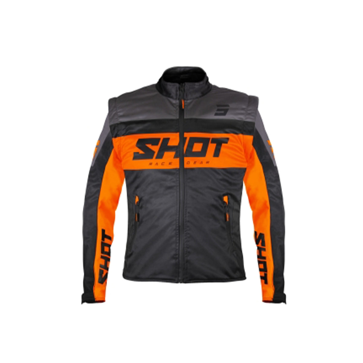 SOFTSHELL SHOT LITE BLACK_ORANGE S