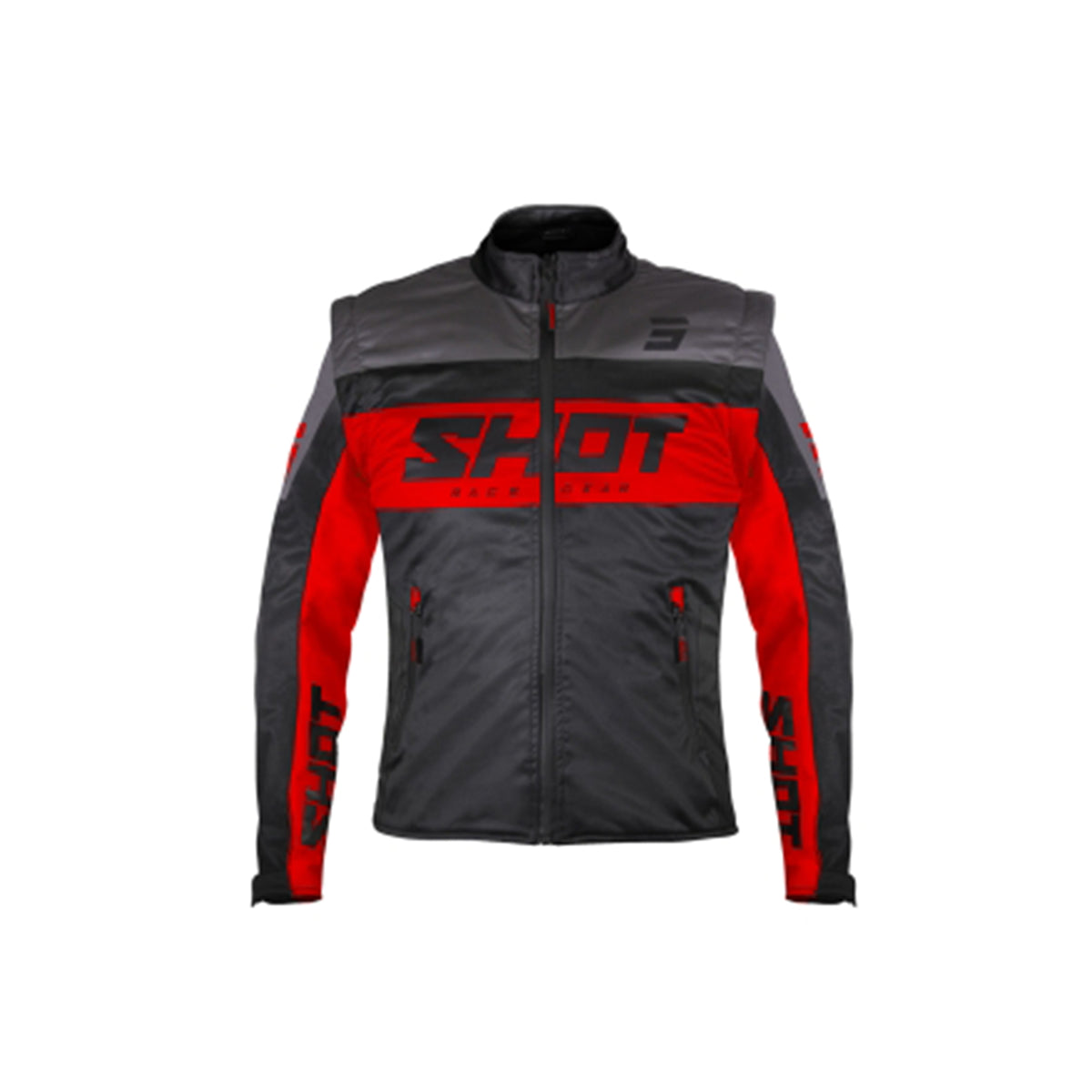 SOFTSHELL SHOT LITE BLACK_RED S