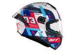 MT TARGO S ORTOLA 2024 A7 BRILLO Cascos Integrales de Moto Touring