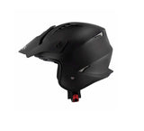 KAPPA KV45 Trial Basic Clásico Jet Casco Ligero Negro Mate - CASCO