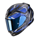 Casque de moto SCORPION EXO-491 ZUMO Noir-Bleu