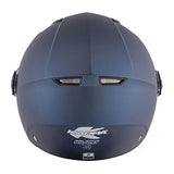 KAPPA KV28 EVO Moto Cara Abierta Casco Amarillo Mate Azul - CASCO