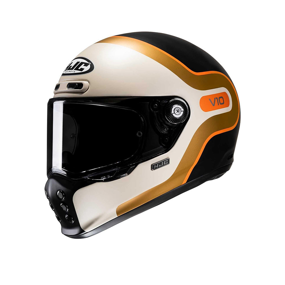 HJC V10 GRAPE MC7SF carreras para moto integral Casco 