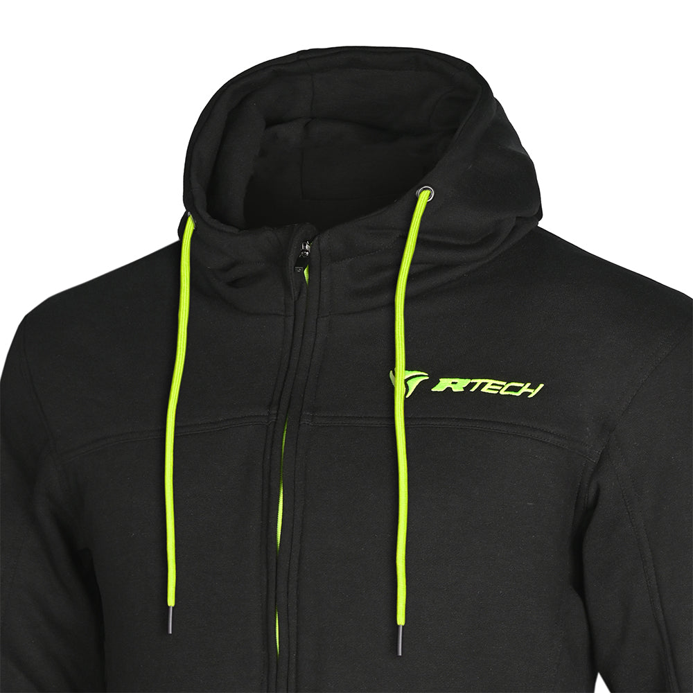 R-TECH - Sudadera Textil Suspention Hoddy Negra