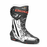 BELA AIR RIDER GP-1 BOTAS DE MOTO RACING NEGRO BLANCO
