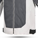 R-TECH SPIRAL MESH CHAQUETA DE MOTO DE HOMBRE TEXTIL NEGRO BLANCO GRIS ROJO