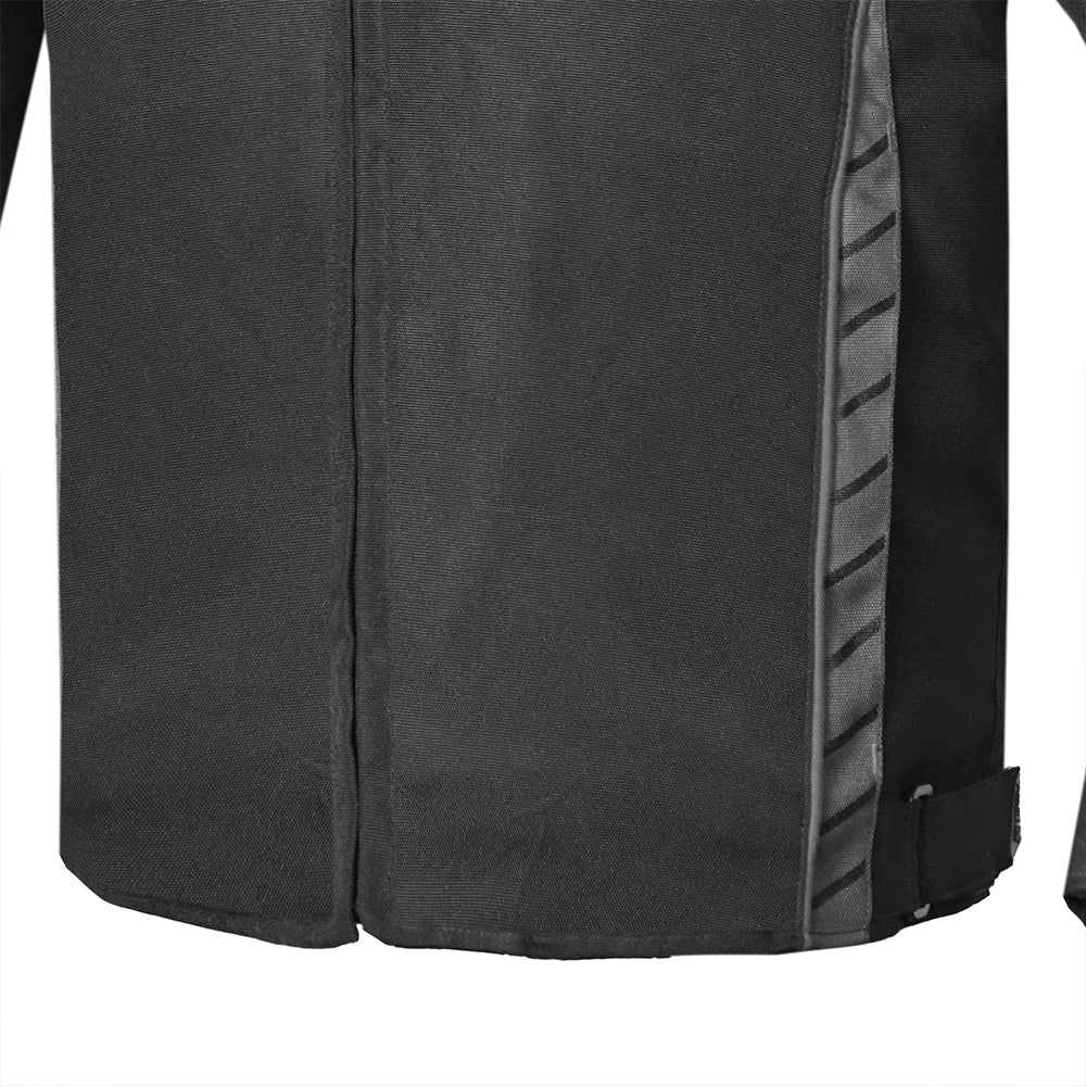 R-TECH Chaqueta Textil Knight Rider (Short) Negro/Antracita