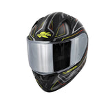 KAPPA KV56 BR Motocicleta Integral Casco Amarillo Neón Gris - CASCO