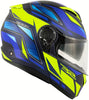 KAPPA KV32 Strong Casco Integral Azul Mate/Amarillo