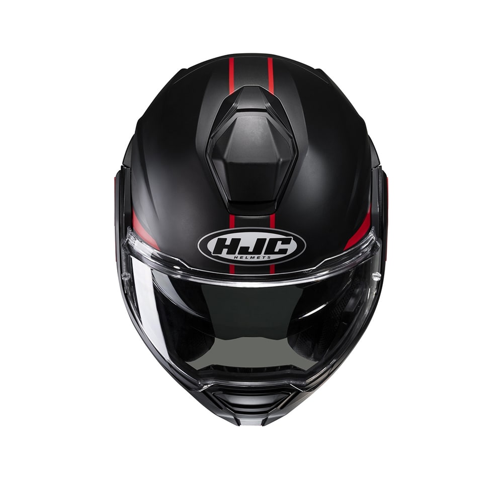 HJC- I100 BEIS MC1SF casco integral modular de moto rojo